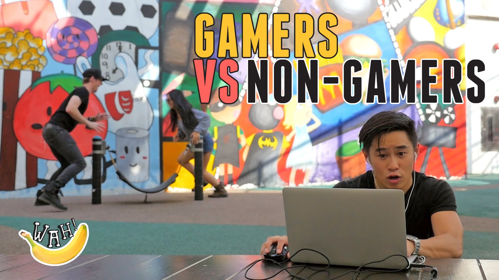 Gamers vs Nongamers Sharing Clips